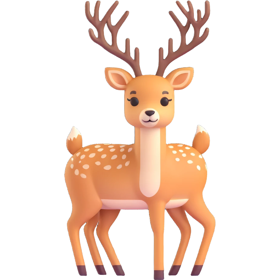 Deer emoji