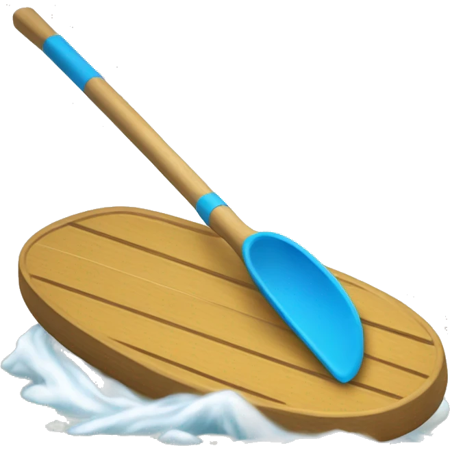 paddle cleaning emoji