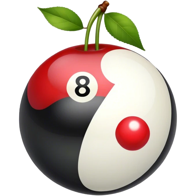 8balll cherries  emoji