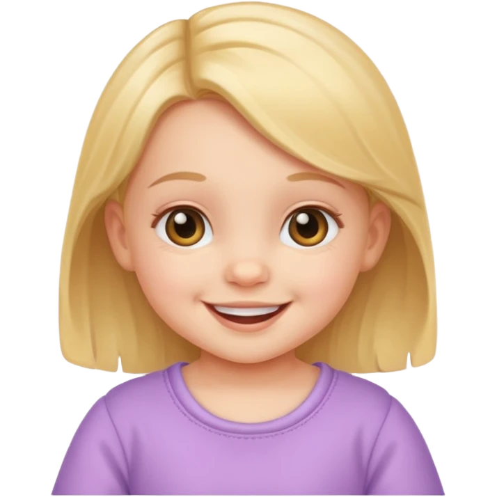 Baby girl emoji