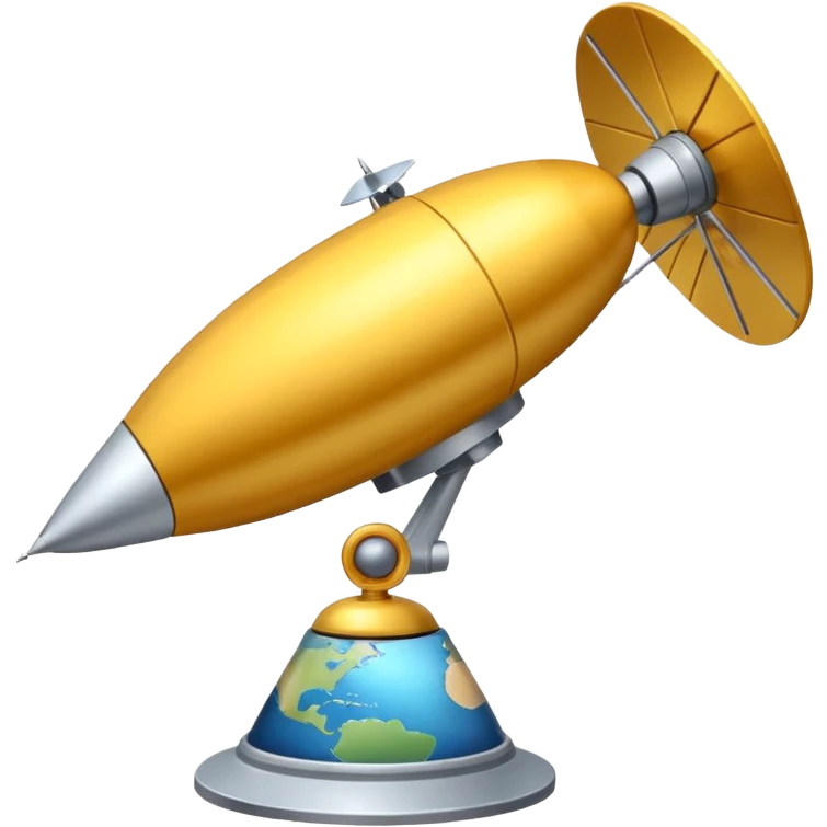 GPS-satellite system emoji