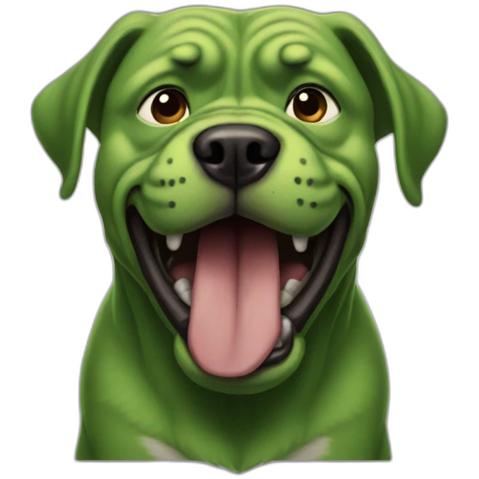 dog hulk emoji