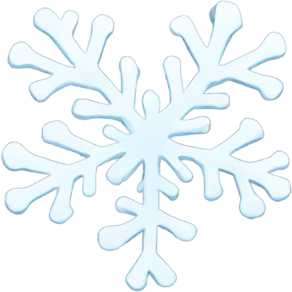snow falling  emoji