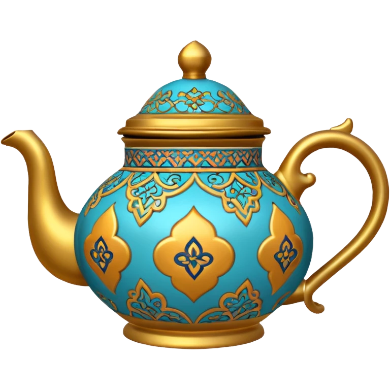 moroccan style teapot emoji