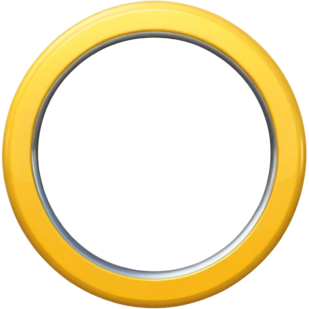 yellow circle ring minimal code code f9b023 emoji