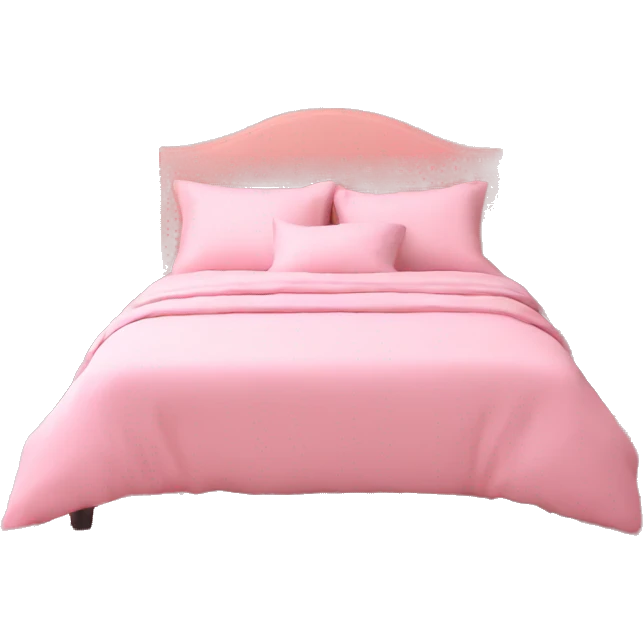 Pink bedroom emoji