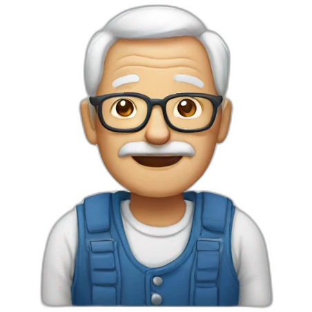 Grandpa emoji