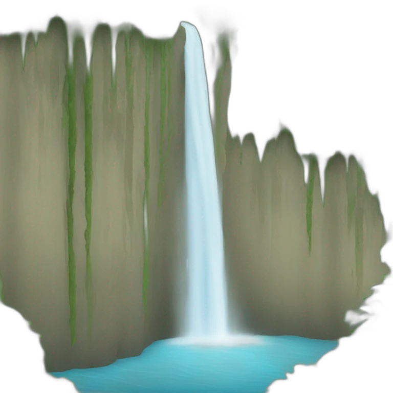 Waterfall emoji