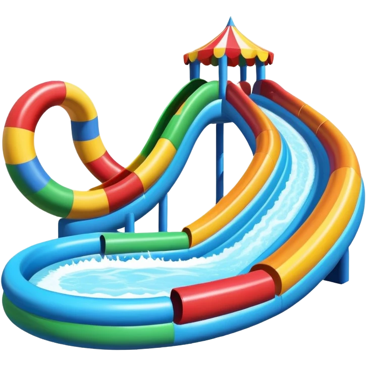 carnival water slide fair emoji