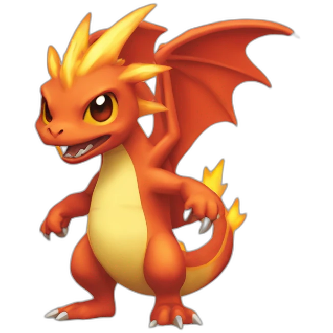 Dracaufeu pokemon emoji