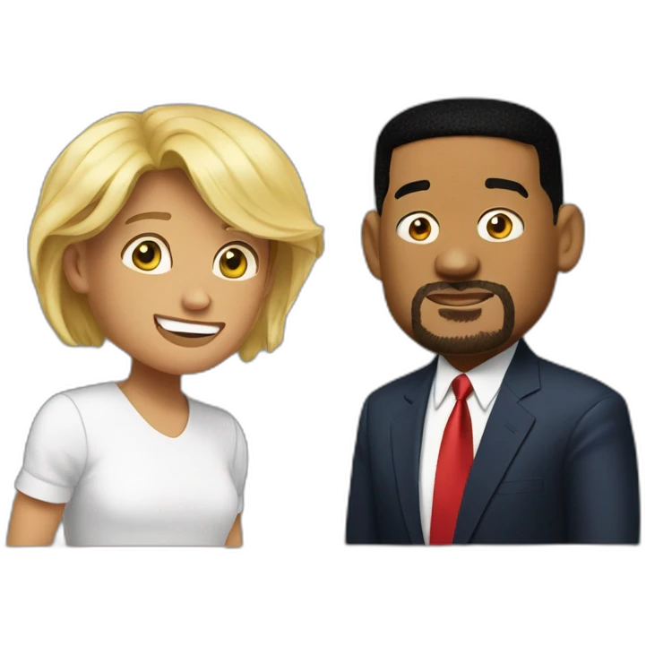 Will smith Donald trump emoji