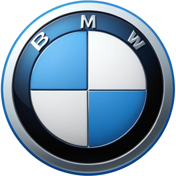 BMW logo emoji emoji