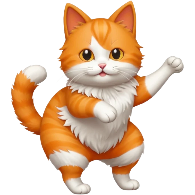 Cat twerking emoji