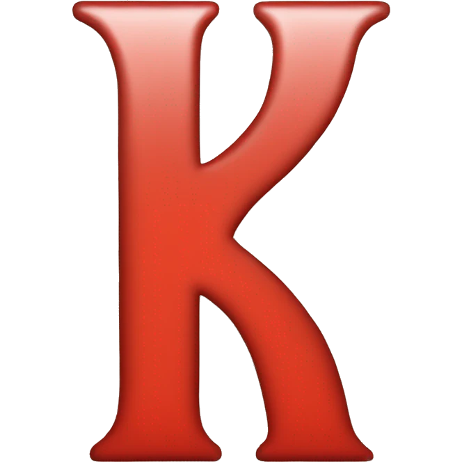 "1" in red colors emoji