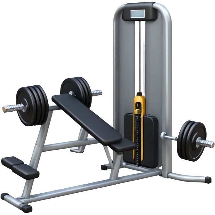 Gym training machine emoji