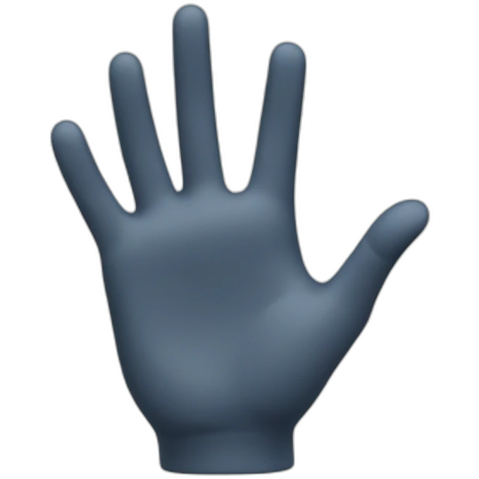 waving hand emoji