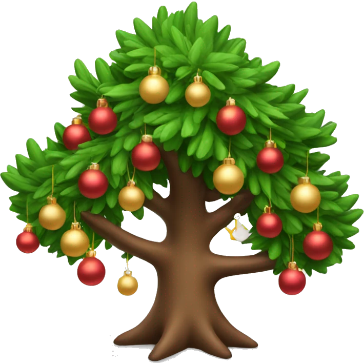 Árbol de navidad emoji