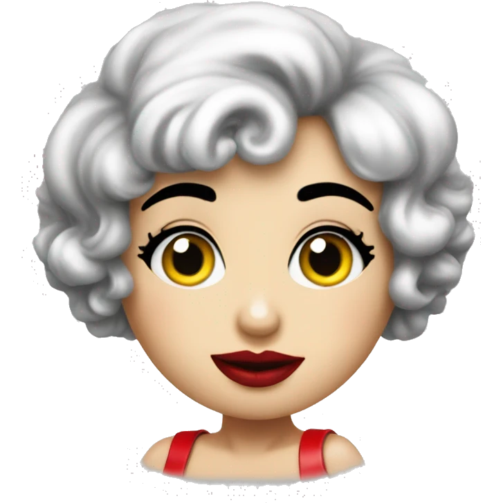 Betty boop emoji