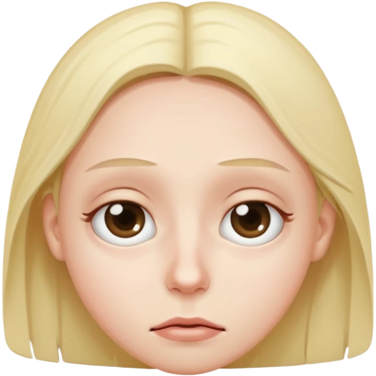 exhausted under eye dark circles emoji