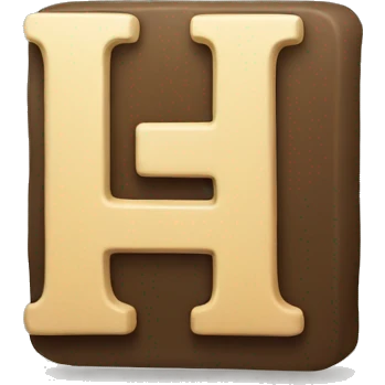 letter H with Square emoji