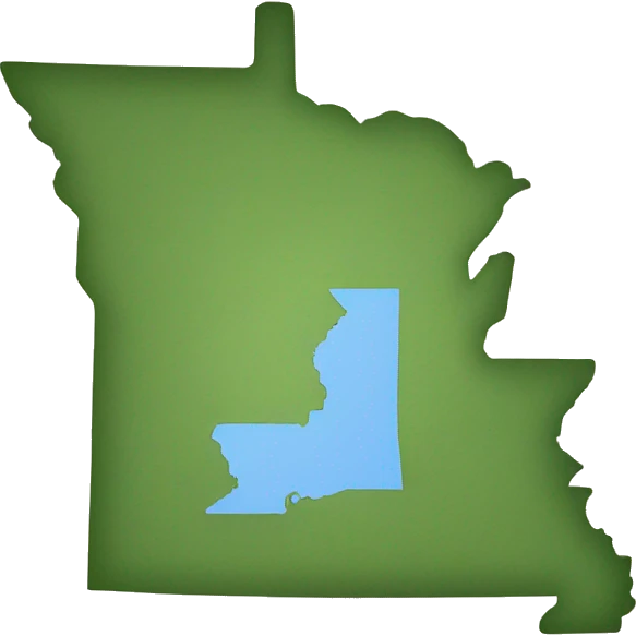 outline of USA state Minnesota emoji