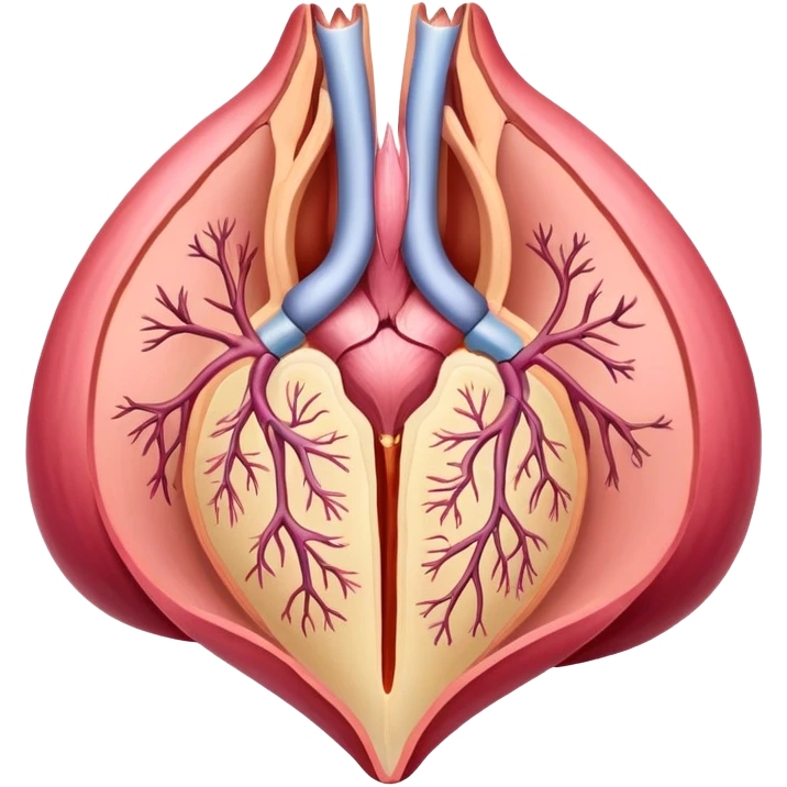 educational medical diagram of female vulva anatomy emoji