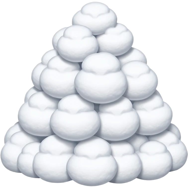  snow accumulate emoji