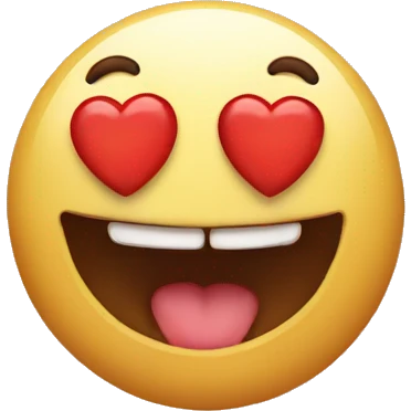 pistashio with heart eyes emoji