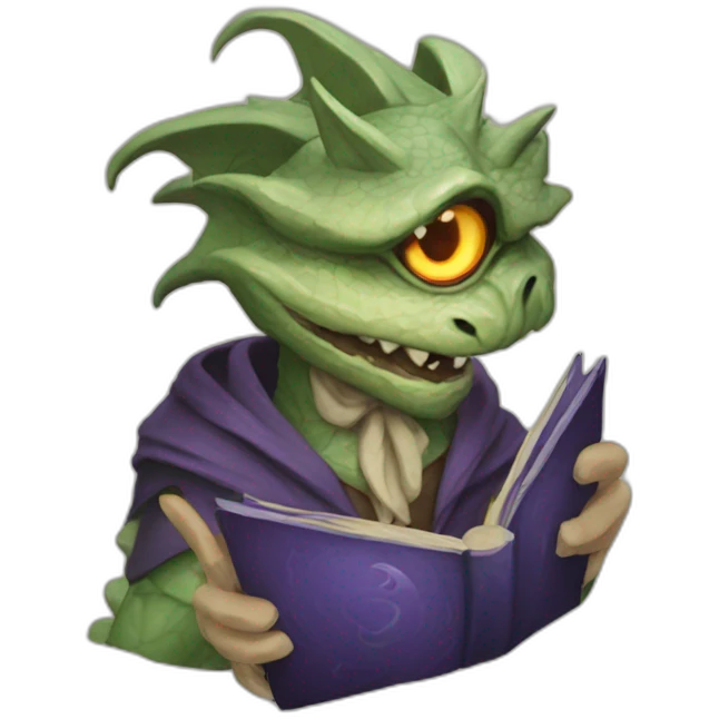 Bookwyrm Cultist emoji