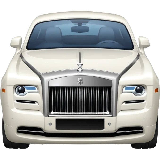 white Rolls-Royce car emoji