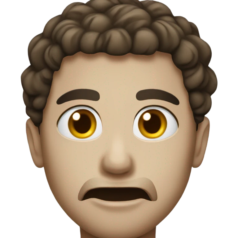 Tyrone with chapped lips emoji