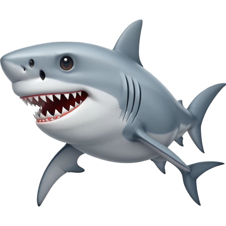 Shark with legs emoji