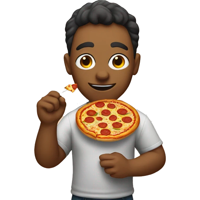 fergi eat pizza  emoji