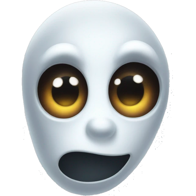 ghost with love emoji
