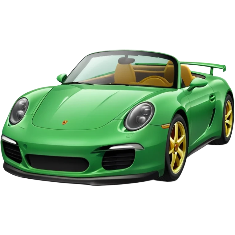 Green porsche emoji