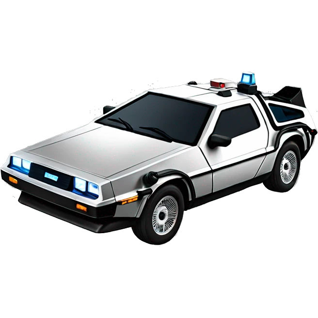 Delorean emoji