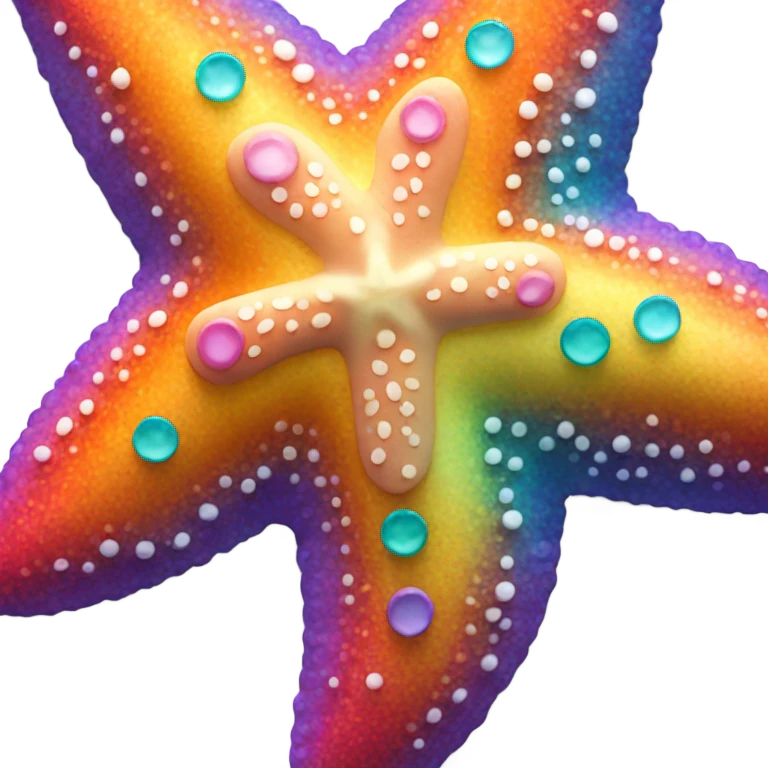 pretty starfish emoji