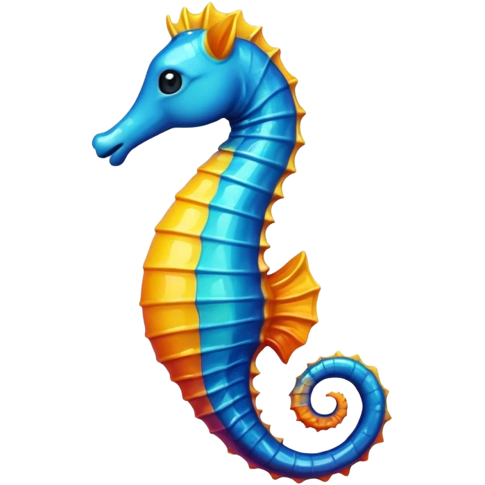 Seahorse - чтобы выглядил как настоящий эмодзи emoji