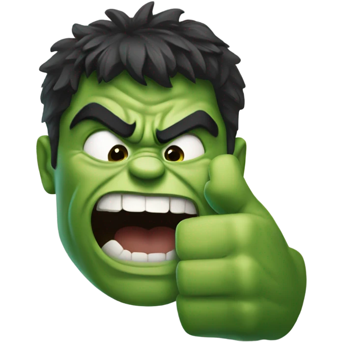 Hulk THUMB UP emoji