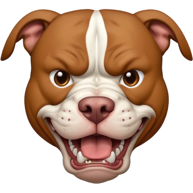 super angry pitbull emoji
