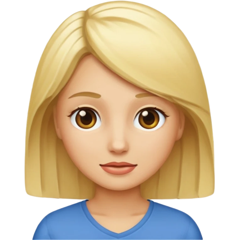 blond women emoji