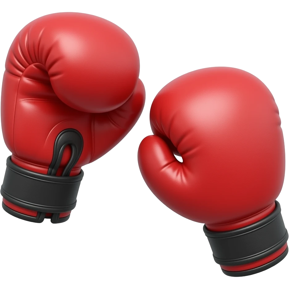two boxing gloves that are fighing emoji