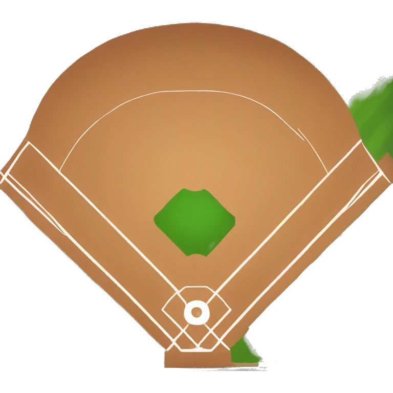 softball field  emoji