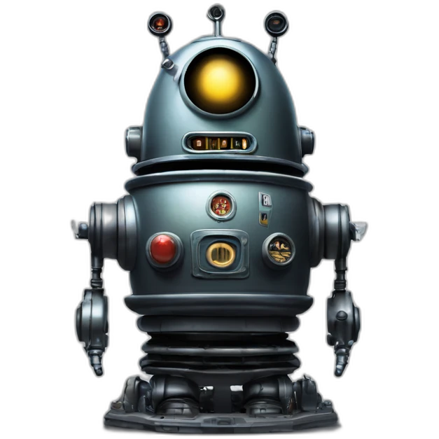 robby the robot from the film ‘Forbidden Planet’ emoji