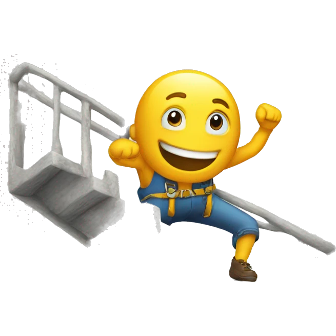 climb the ladder of success emoji