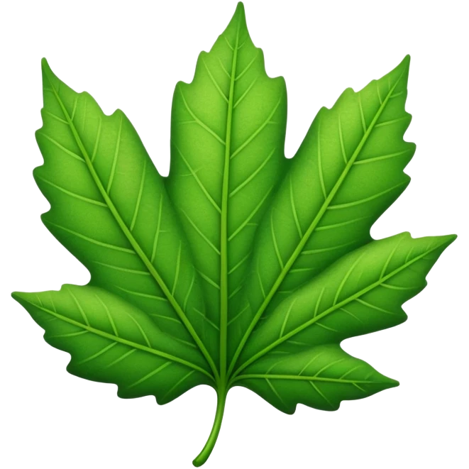 Leaf emoji