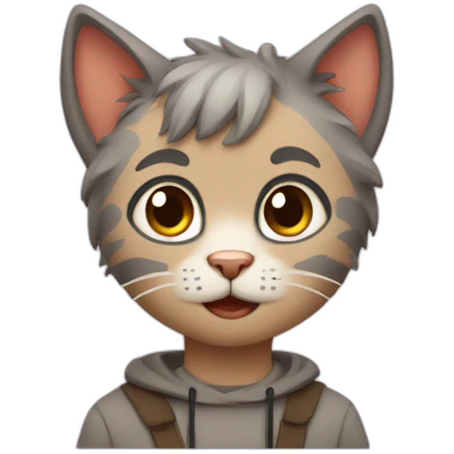 Cat boy emoji
