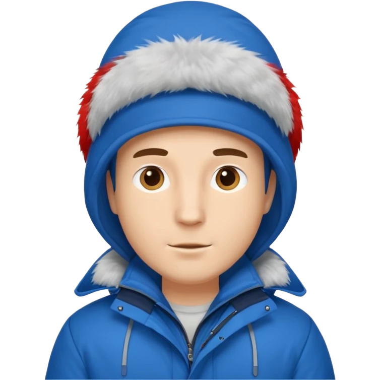 man in parka emoji