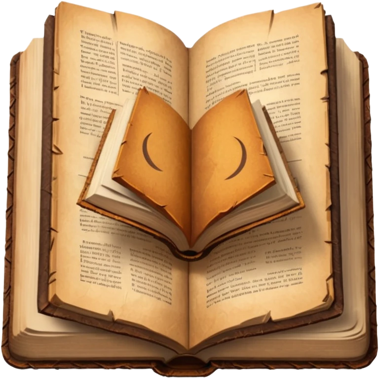 open old book low poly emoji