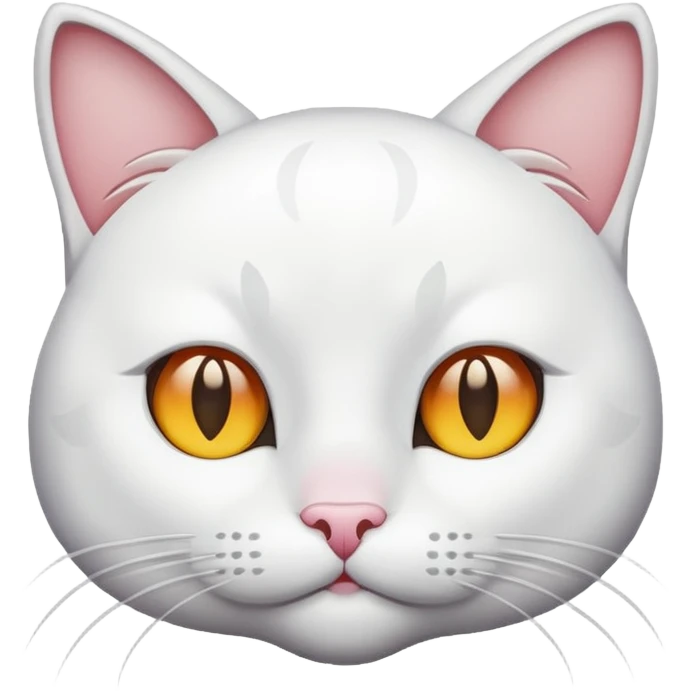 white cat emoji